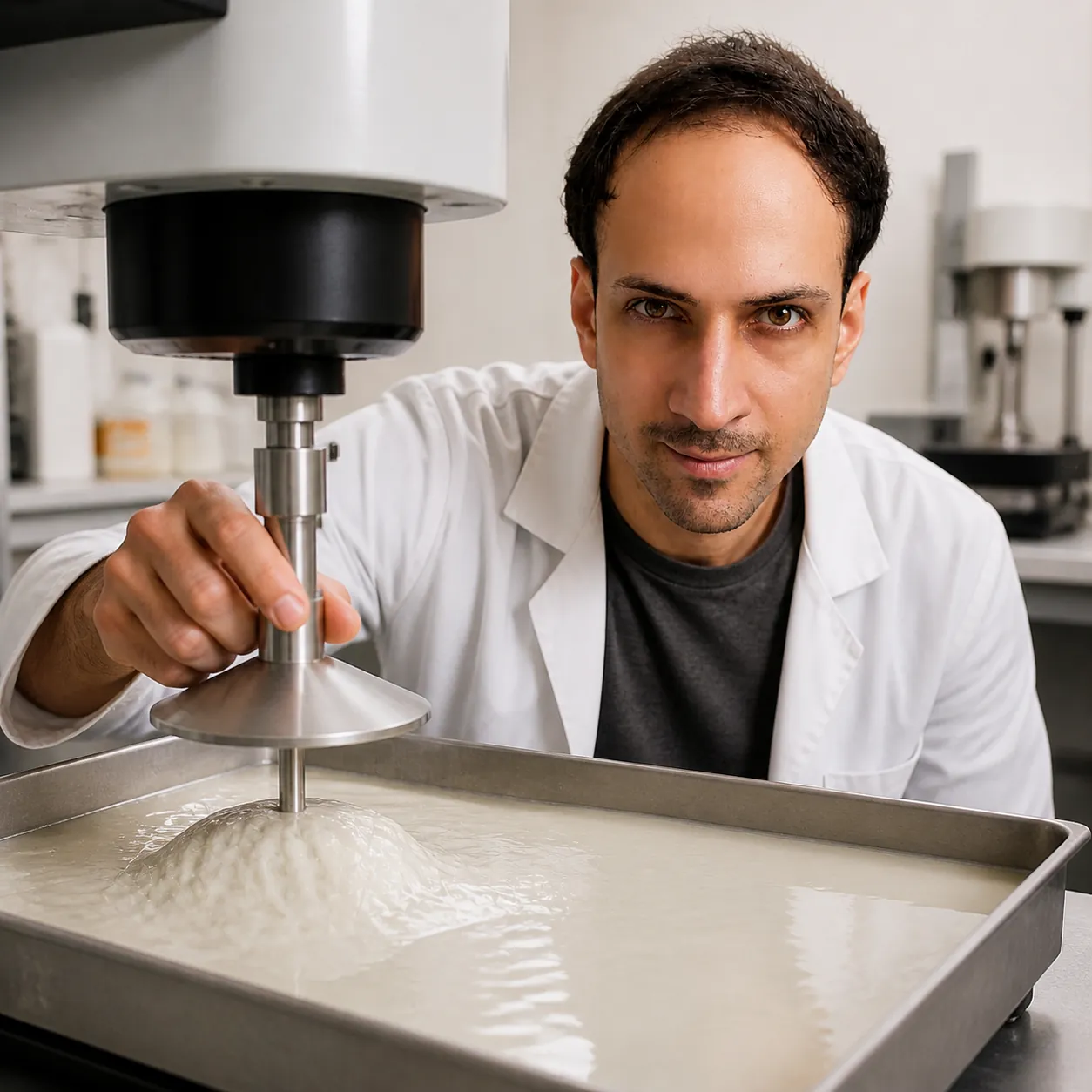 Cornstarch That Answers Back