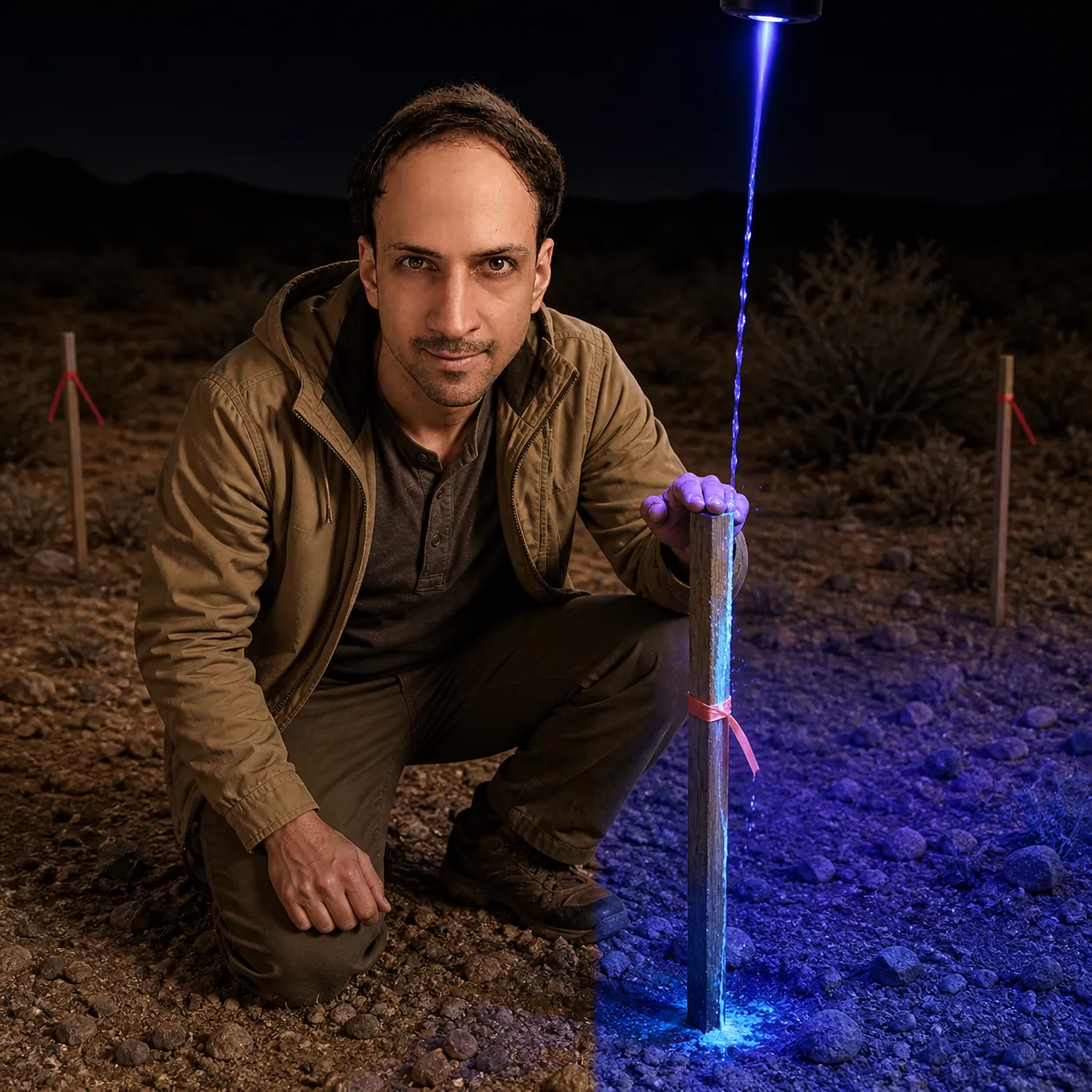 Blue Stream on the Desert Plot