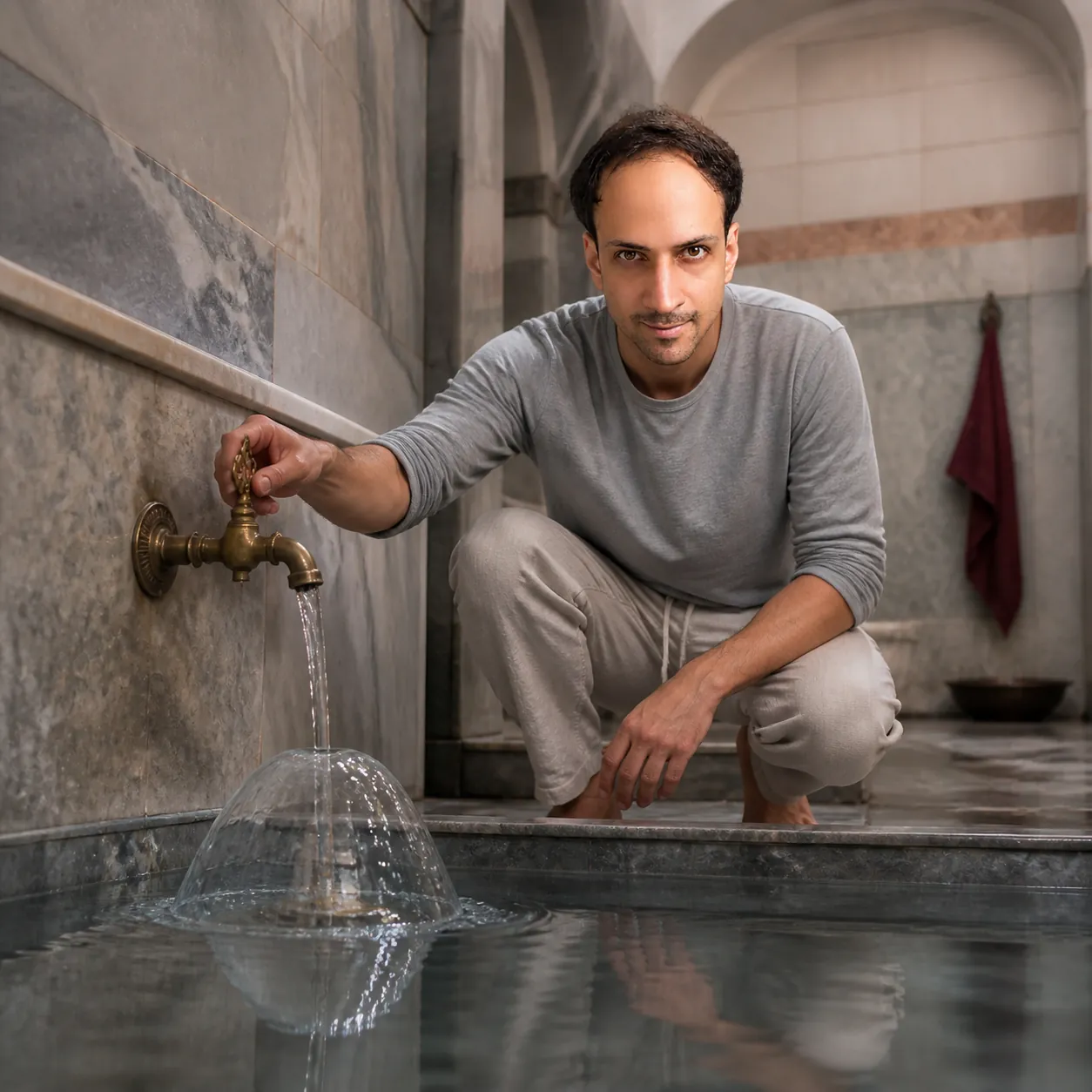 Water Bell in the Old Hammam